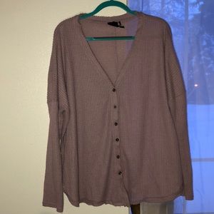 Out from under jojo oversized thermal cardigan